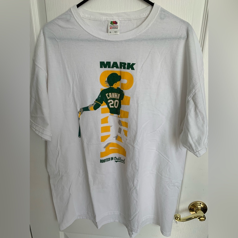 Mark Canha Oakland A’s t-shirt